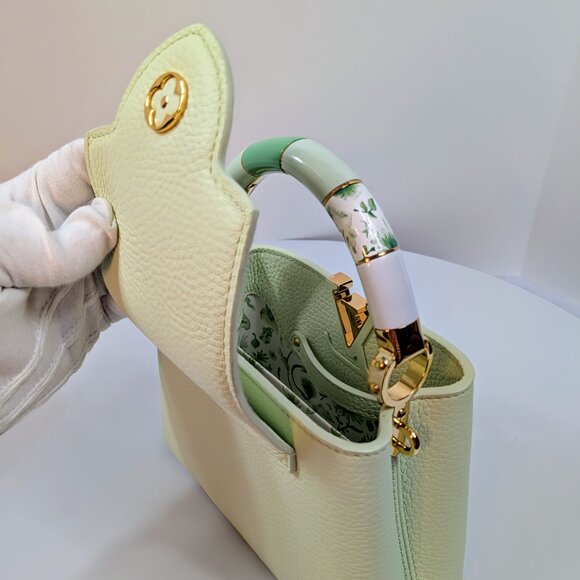 Louis Vuitton Mint Capucines Mini Bag - Picture 9 of 16